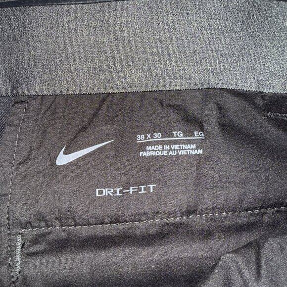 Men's Nike Dri-Fit Flex Golf RN#56323 Black Pants Size 38x30 (38x27) - Picture 2 of 7